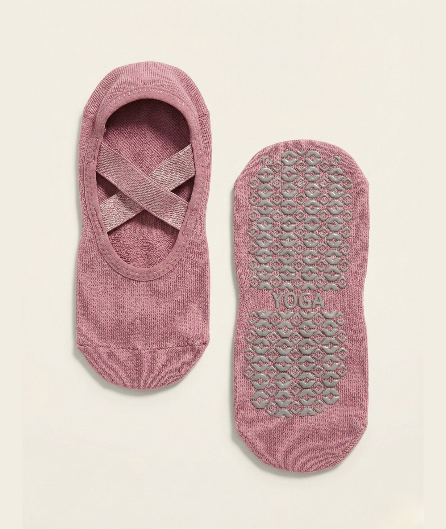 Pink Ballet Grip Socks