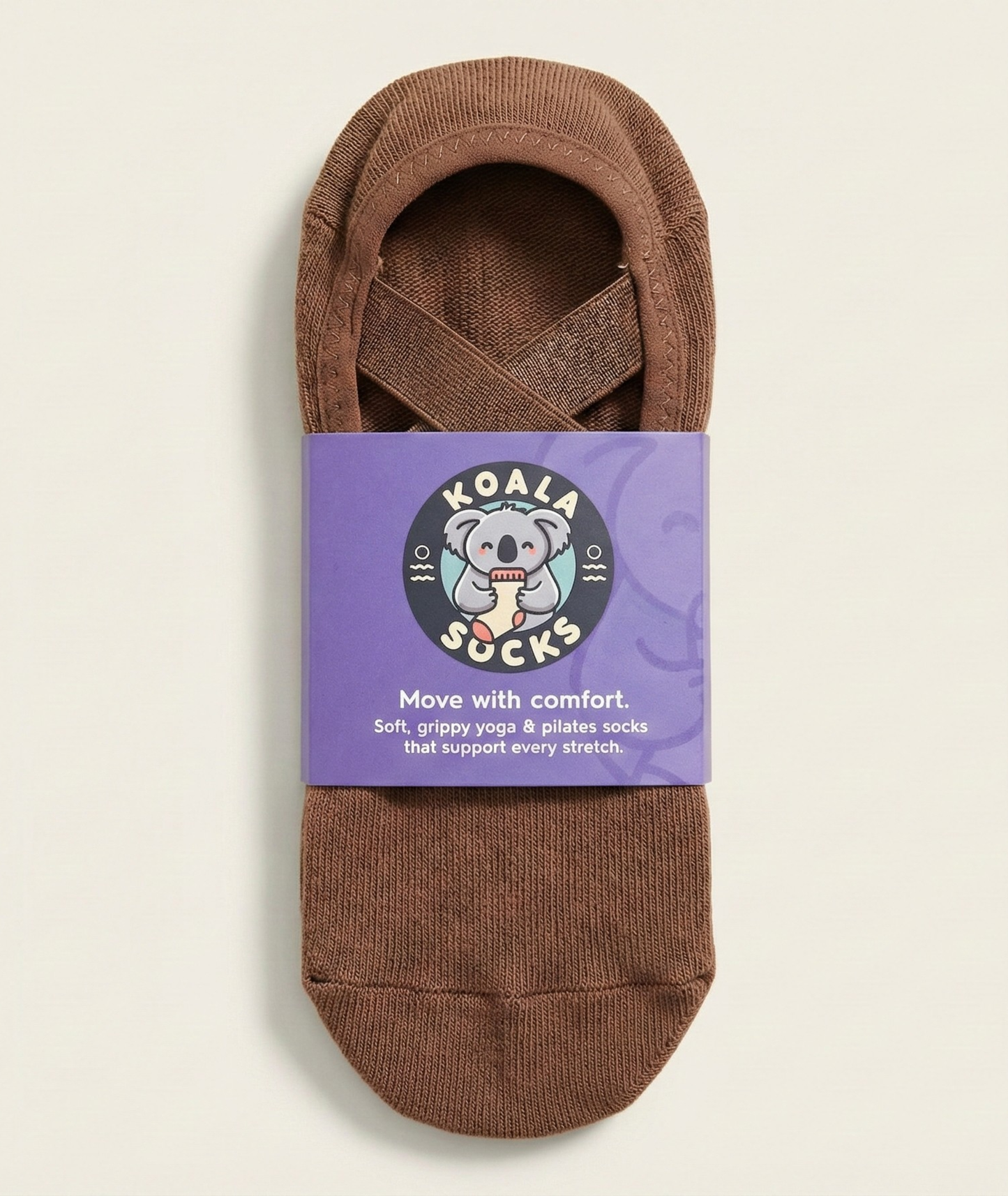 Chocolate Ballet Grip Socks