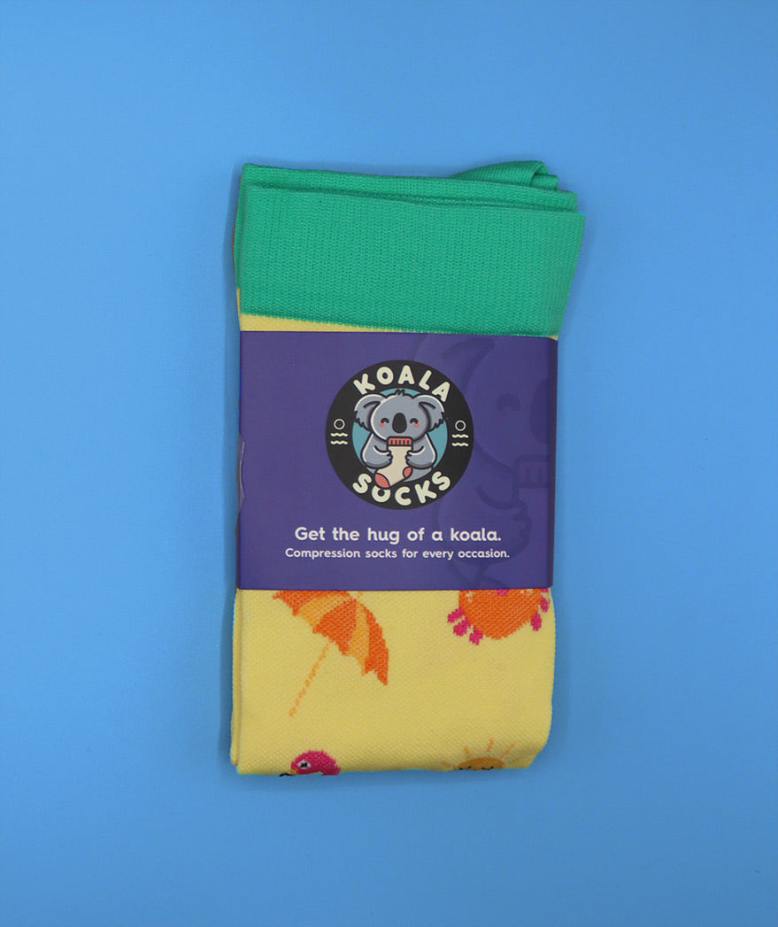 Beach Compression Socks