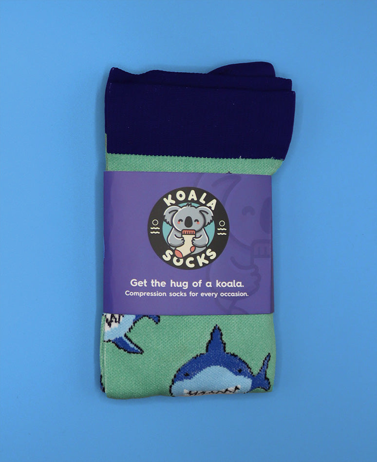 Sharks Compression Socks