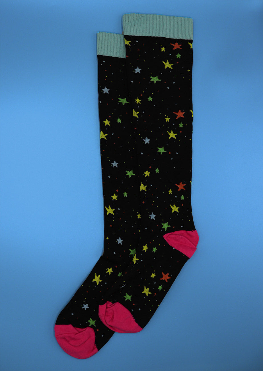 Chaussettes de compression Nuit étoilée