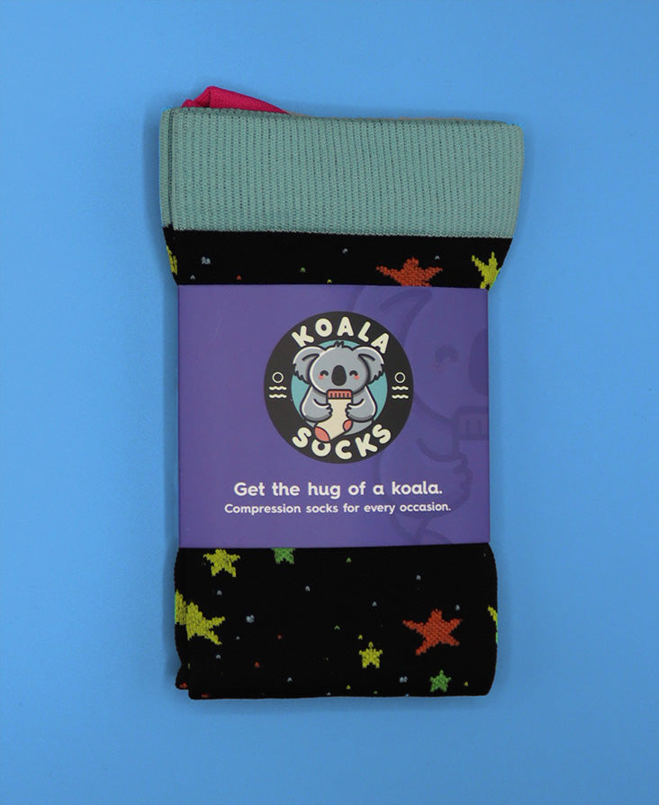 Chaussettes de compression Nuit étoilée