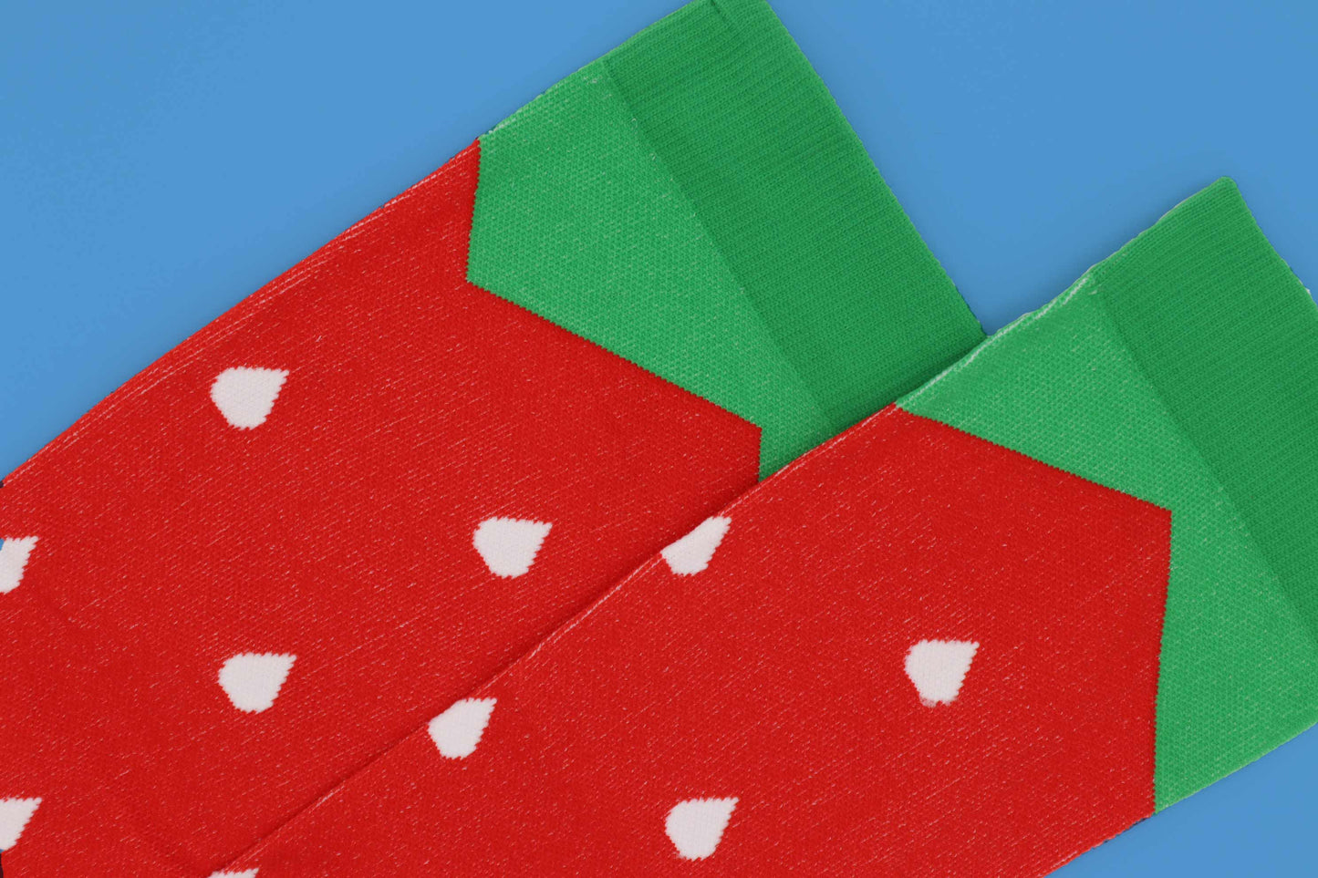 Chaussettes de compression à la fraise