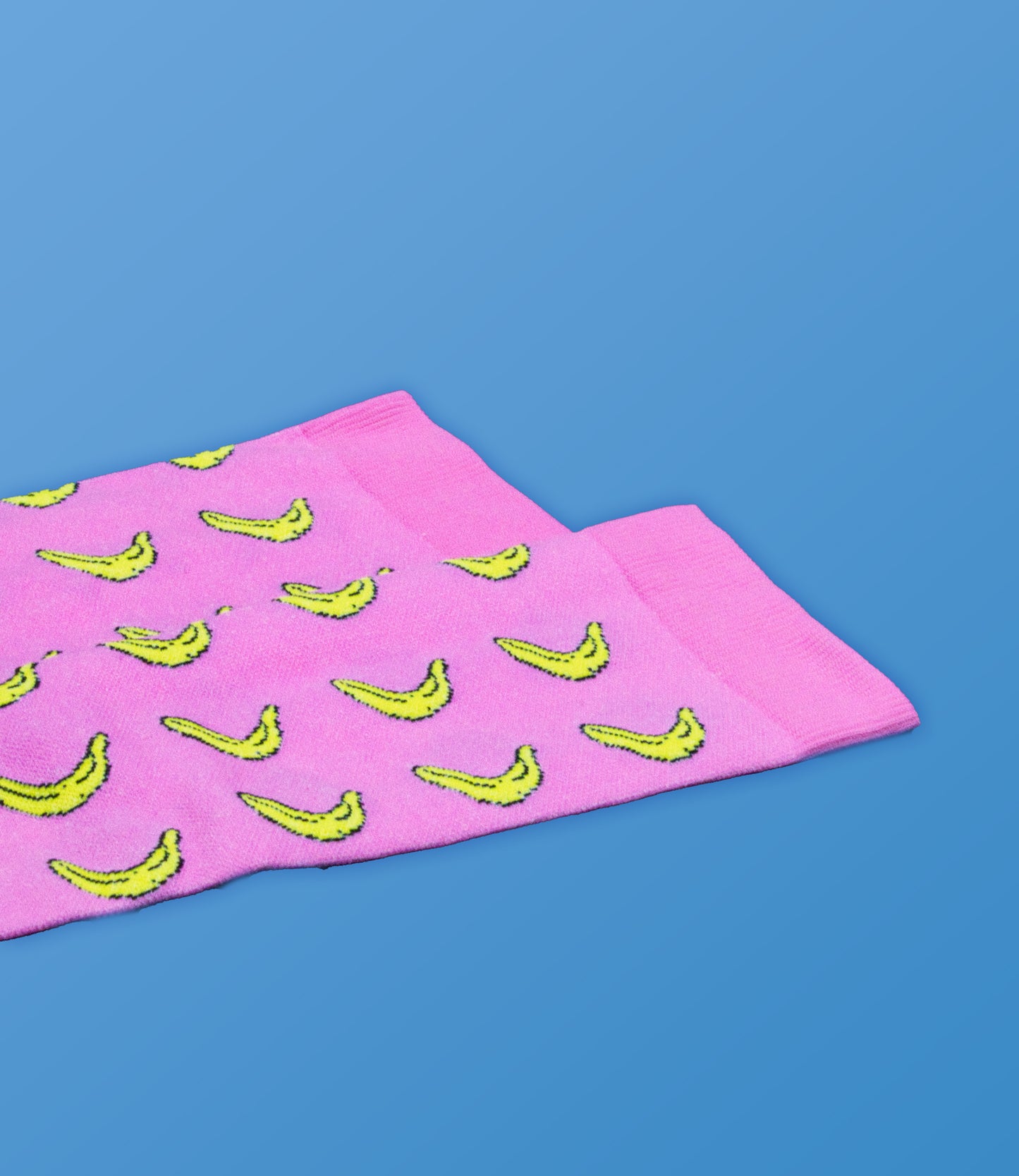 Chaussettes de compression banane rose