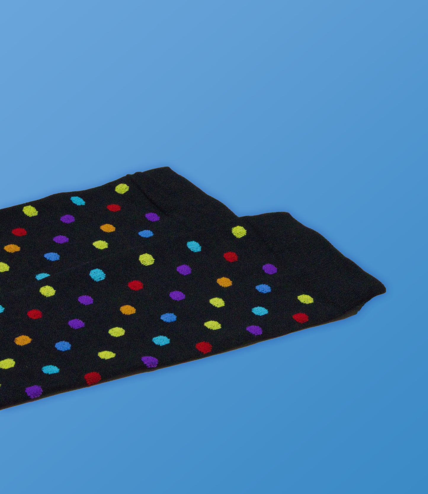Multi Coloured Polka Dot Compression Socks