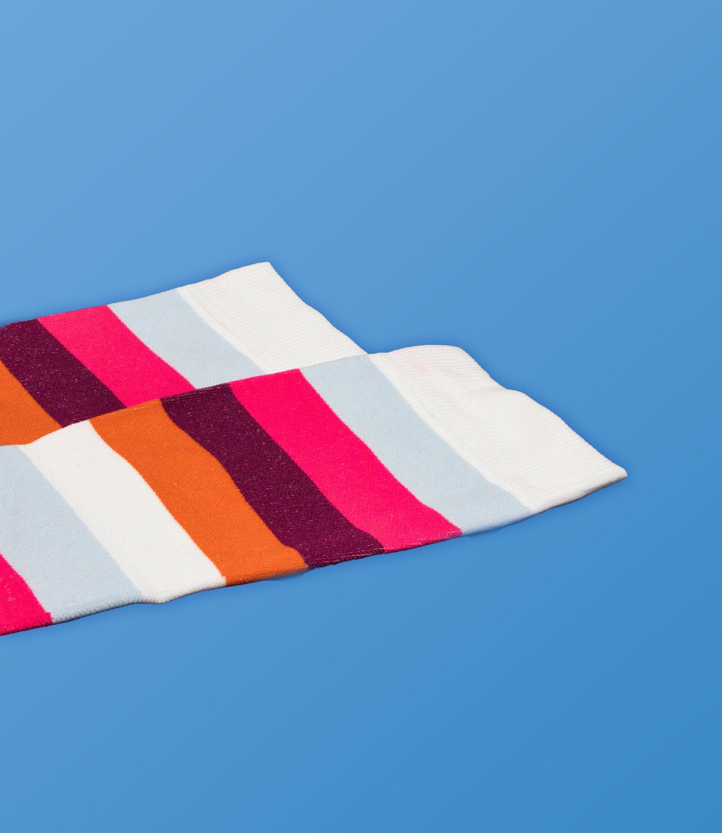 Bright Multi Stripe Compression Socks