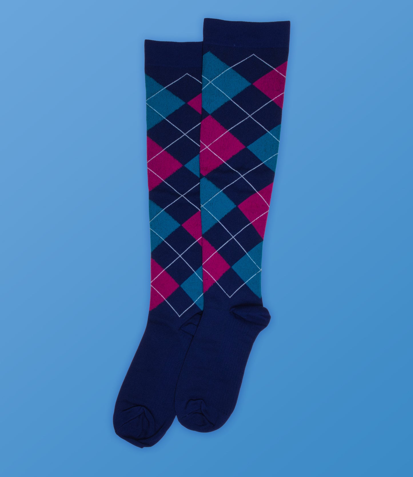 Chaussettes de compression Argyle