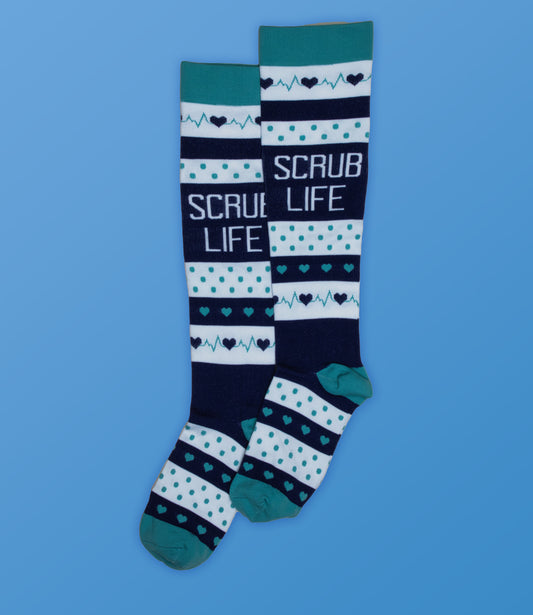 Scrub Life Nurse Compression Socks
