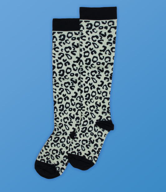 Leopard Print Compression Socks