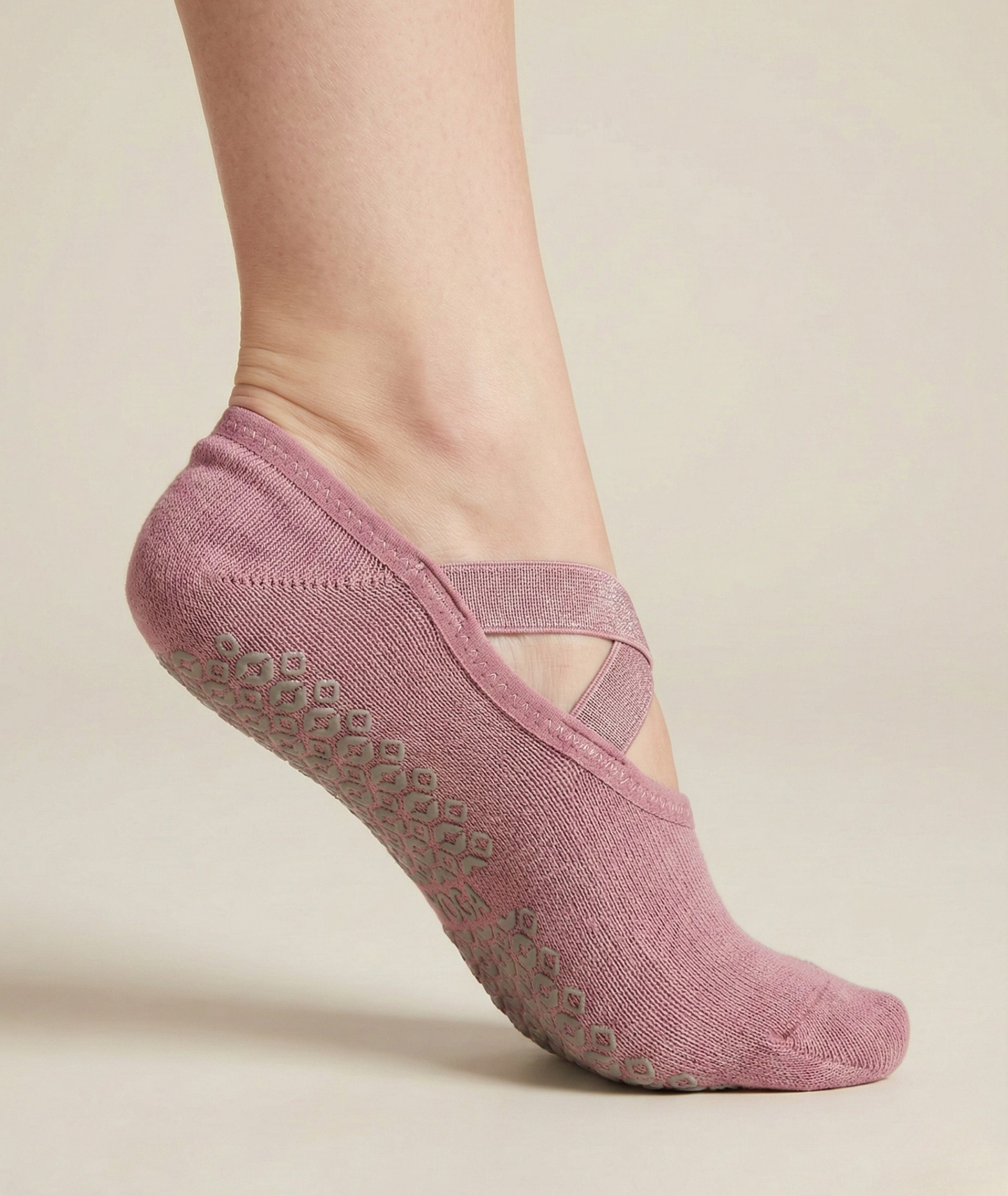 Pink Ballet Grip Socks