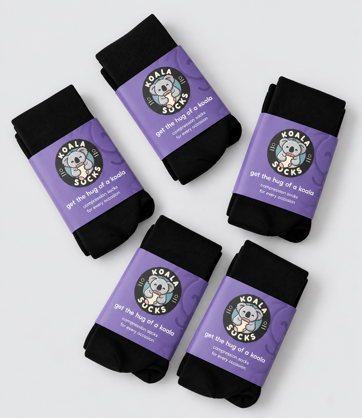 Workday Plain Black - 5 Pack