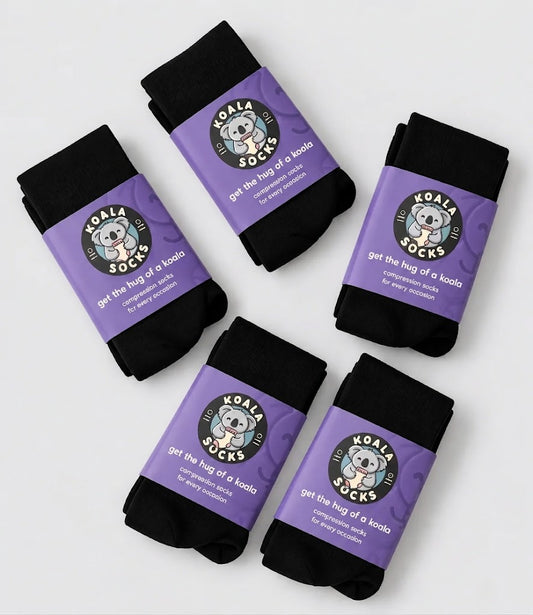 Workday Plain Black - 5 Pack