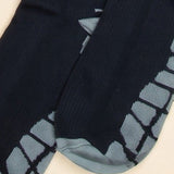 Black Sports Running Compression Socks