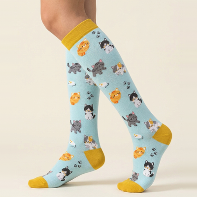 Cat & Mouse Compression Socks