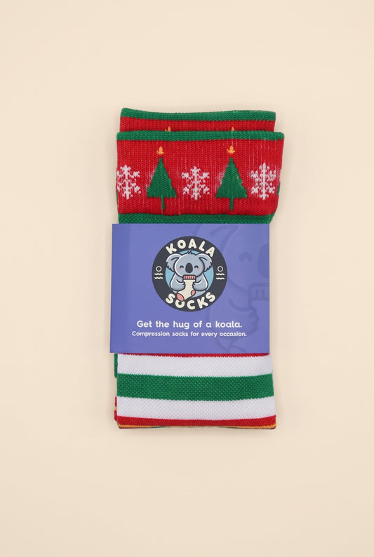 Christmas Elf Compression Socks