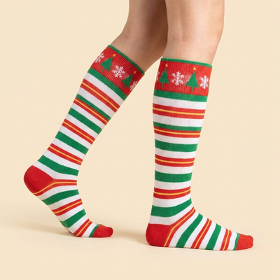 Christmas Elf Compression Socks