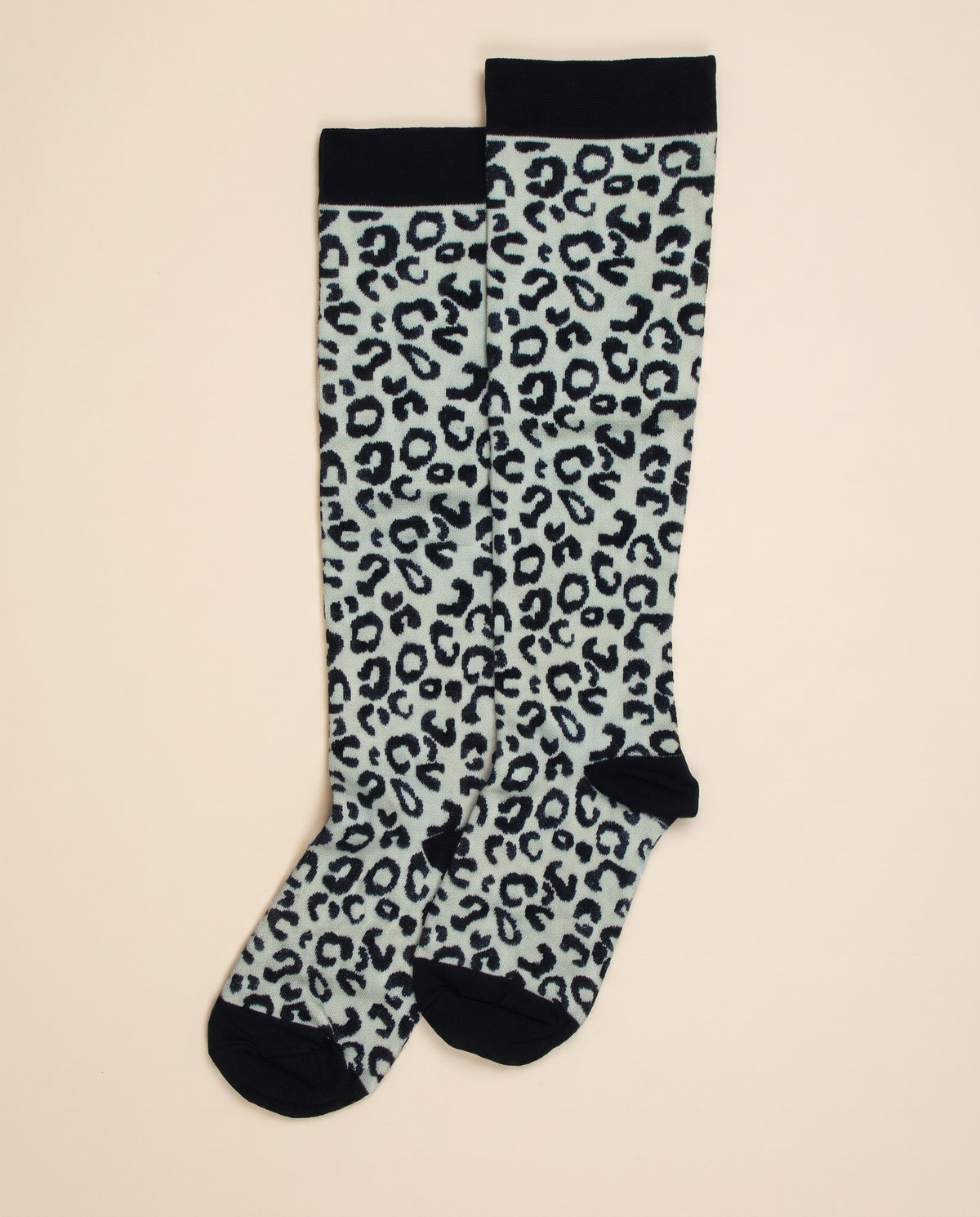 Leopard Print Compression Socks