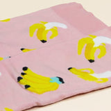 Pink & Yellow Banana Compression Socks