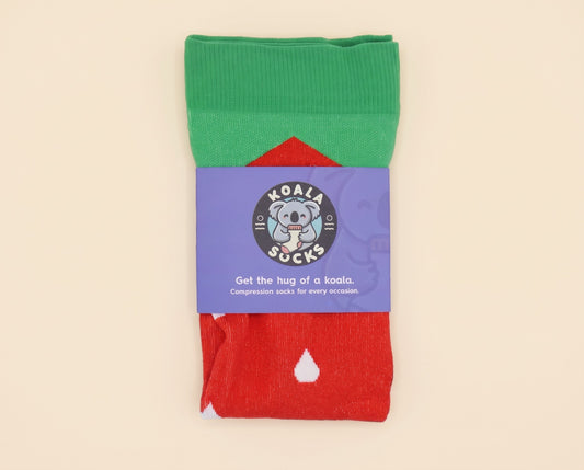 Strawberry Compression Socks